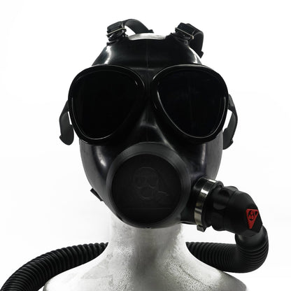 Rubber hose with a 90-degree angled connector - 80cm